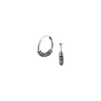 Ohrringe Oxi Bali 3,0 mm Silber oxidiert