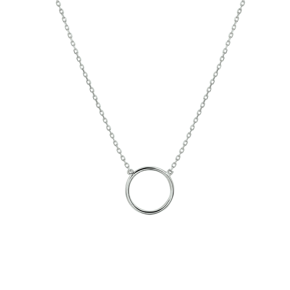 Halskette rund 40 - 42 - 44 cm 14K Weißgold
