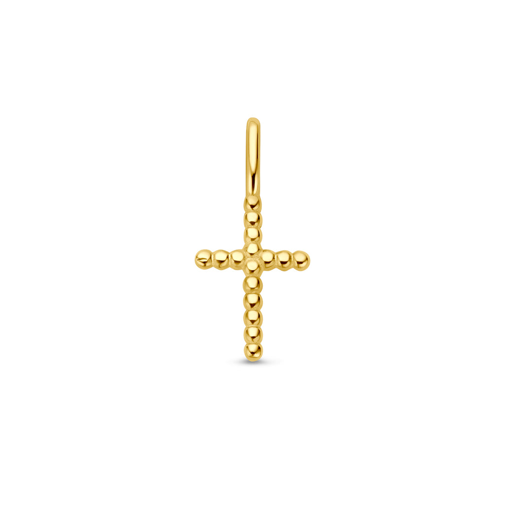 hanger kruis 14K geelgoud