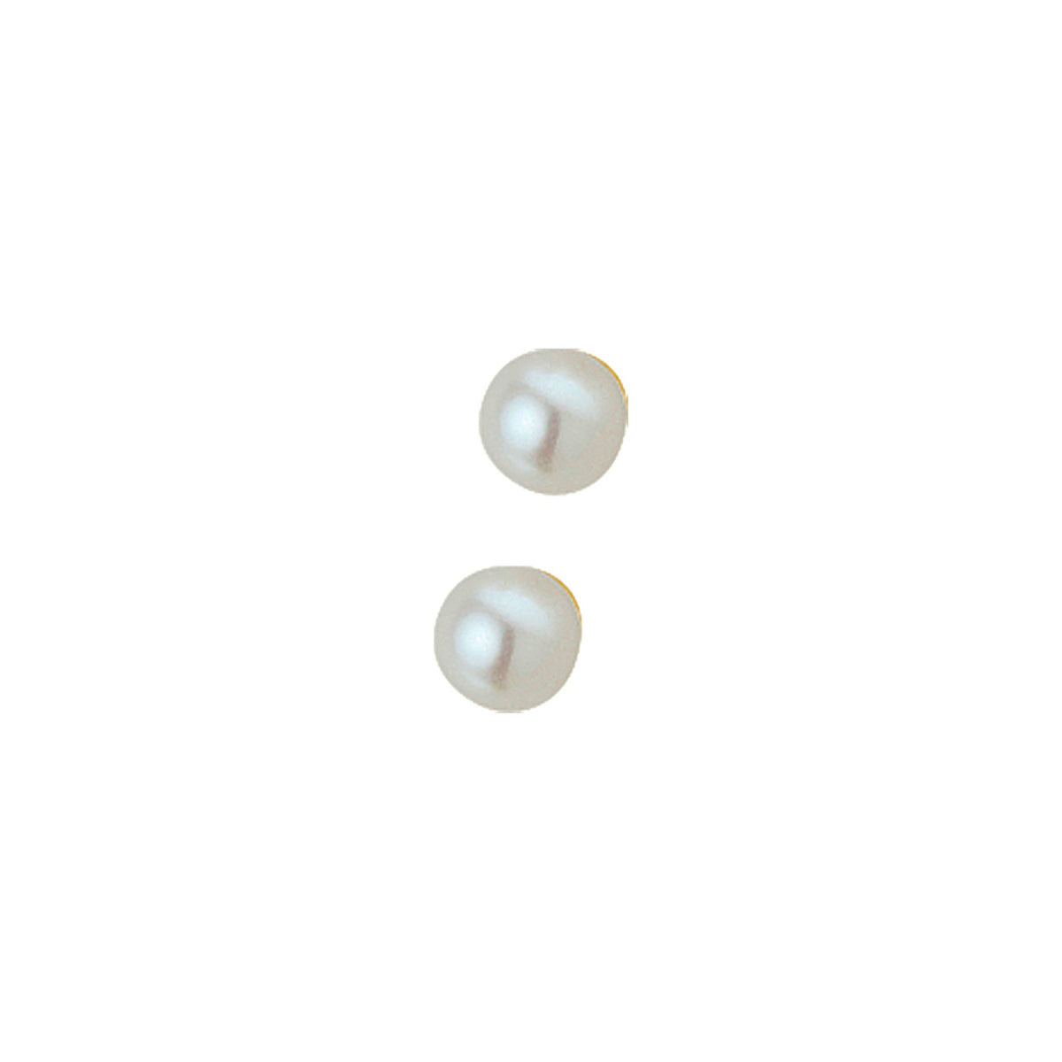 oorknoppen parel 14K geelgoud