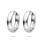 klapoorringen buis 5 mm zilver gerhodineerd