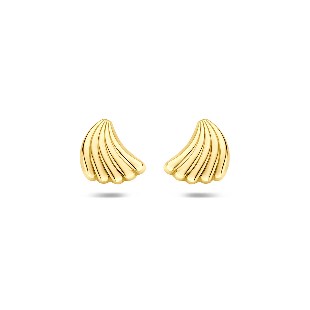 oorknoppen 9,5 mm 14K geelgoud