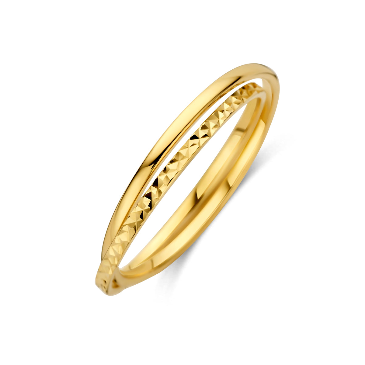 Ring diamantiert 14K Gelbgold