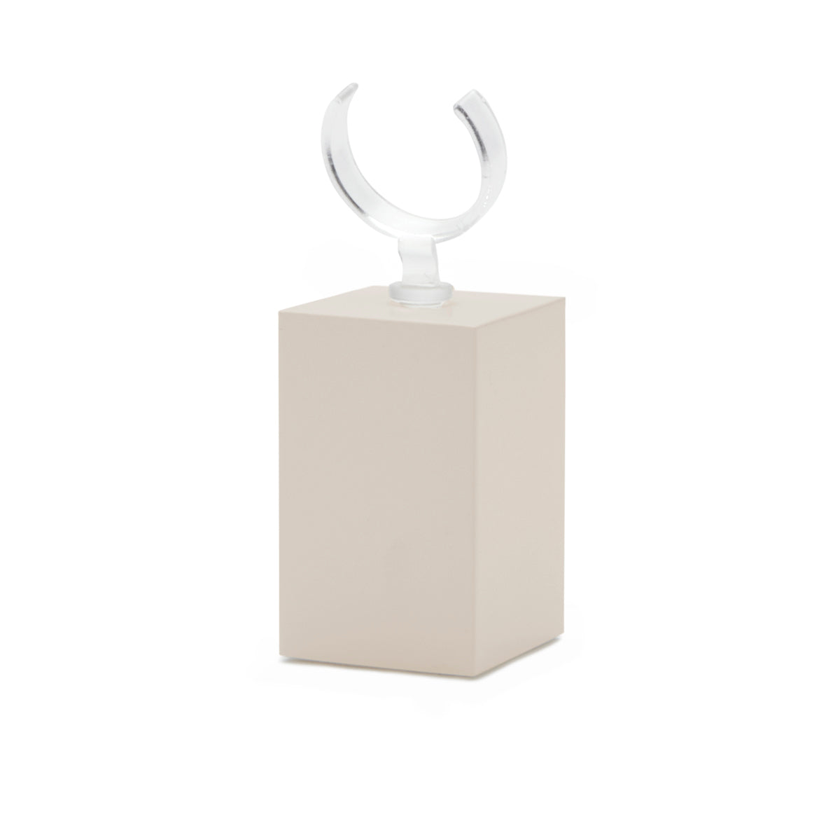 ring standaard beige + beugel 40 x 25 x 25 mm pos materialen
