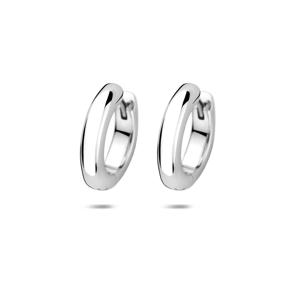 klapoorringen buis 4 mm zilver gerhodineerd