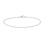 armband fantasie 1,4 mm zilver gerhodineerd
