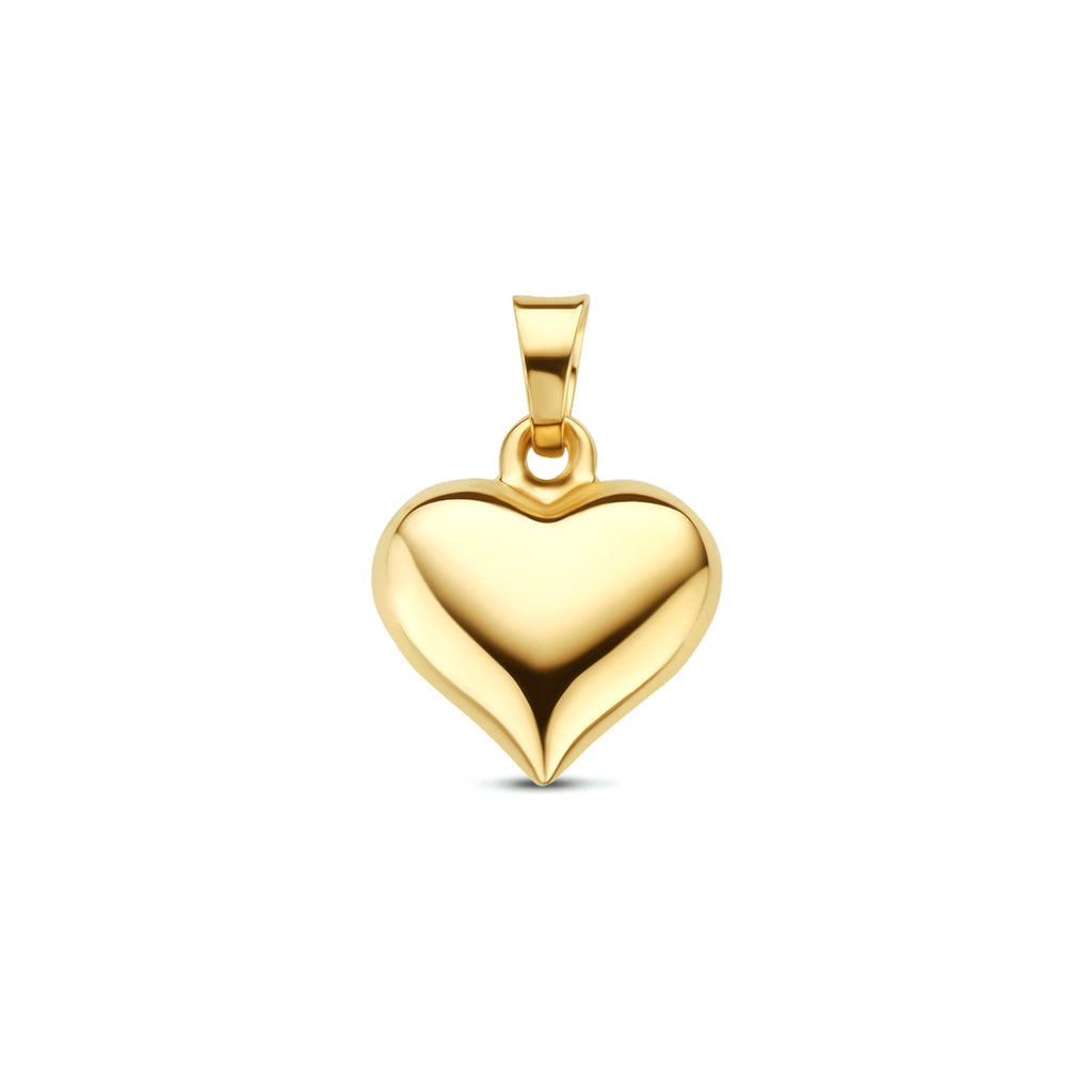 hanger hartje 14K geelgoud