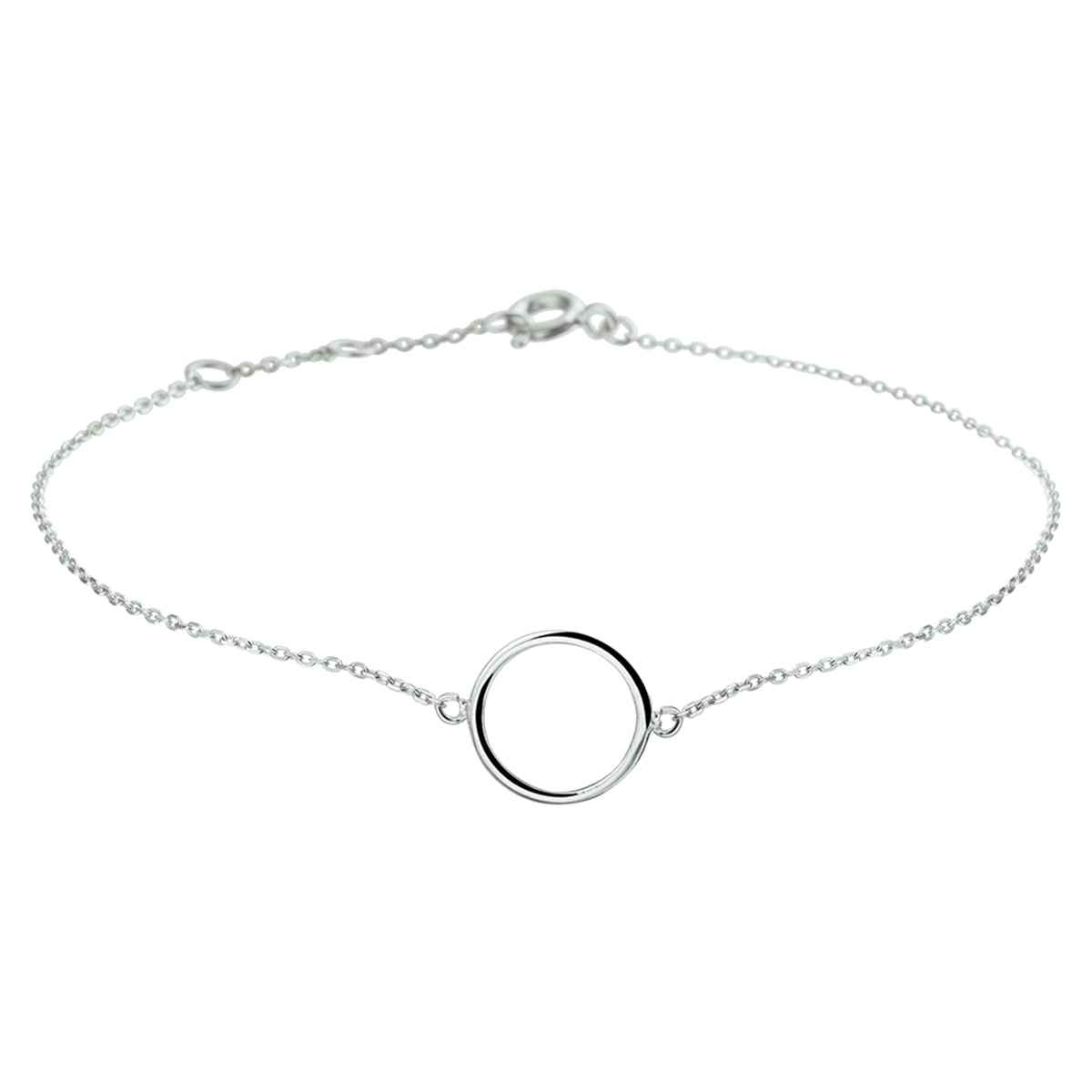 Armband rund 16,5 - 17,5 - 18,5 cm 14K Weißgold