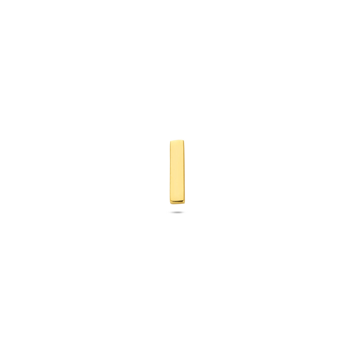 Ohrsteckerleiste pro Stück 14K Gelbgold