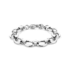 Armband 13,5 mm 19 cm Silber rhodiniert