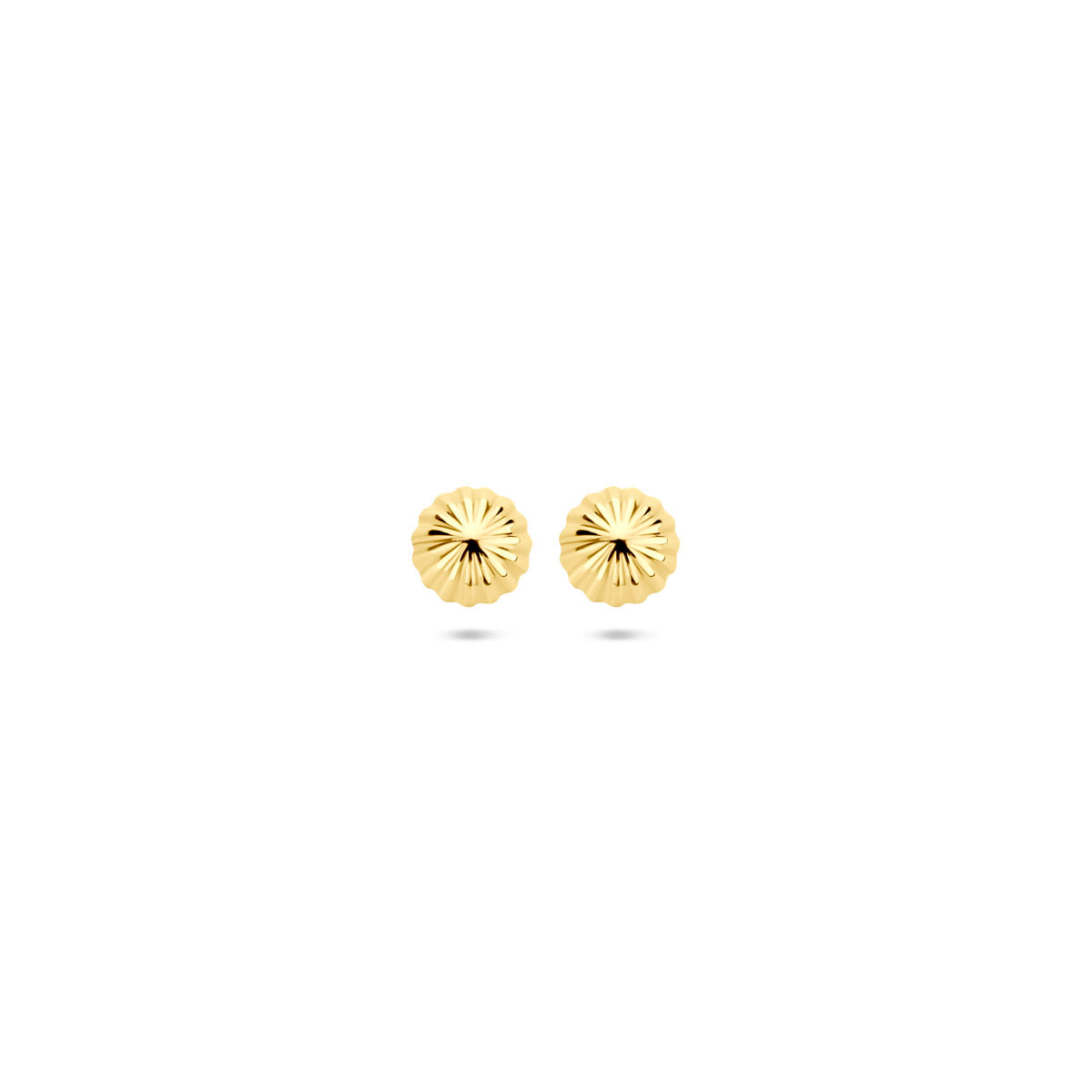 Ohrstecker 5 mm 14K Gelbgold