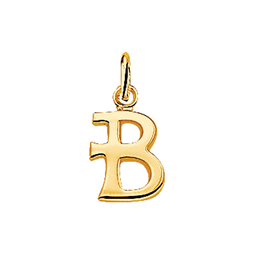 Anhänger Buchstabe 14K Gelbgold