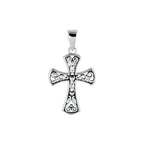 Anhänger Oxi-Kreuz Silber oxidiert