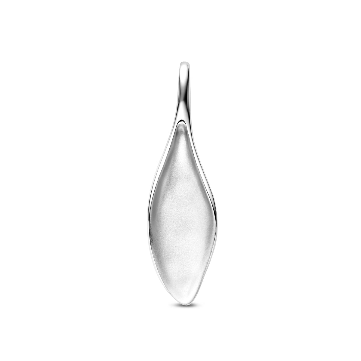 Anhänger poliert/matt 44,5 mm rhodiniert Silber