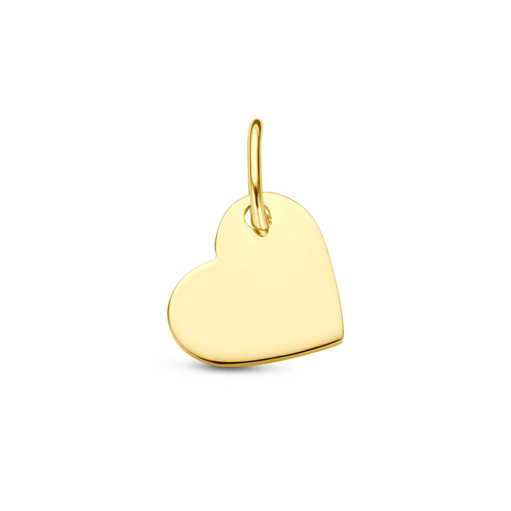Gravuranhänger Herz 14K Gelbgold