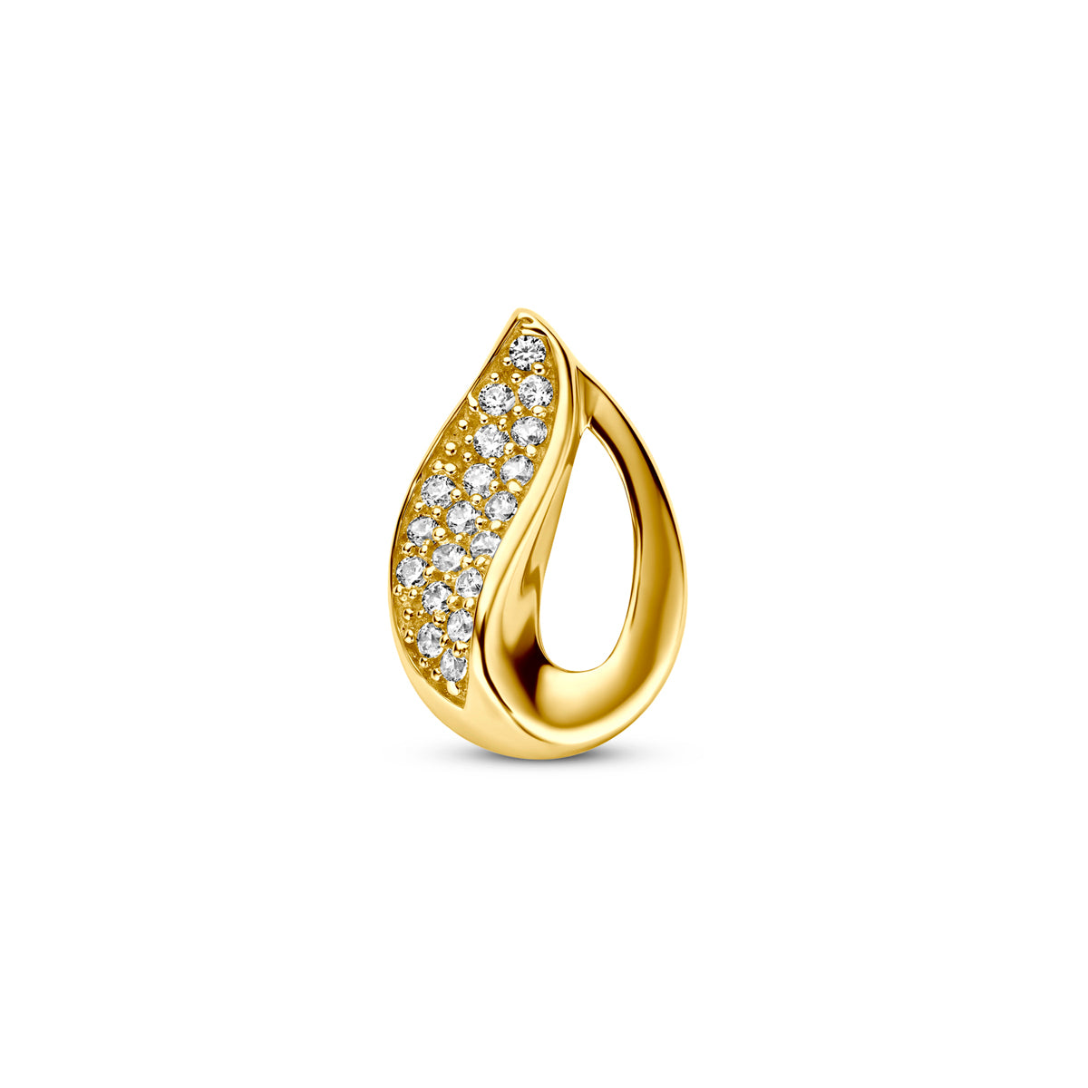 9k hanger zirkonia 12 mm 9K geel