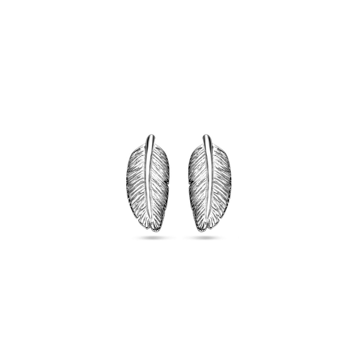 oorknoppen veer 12 mm zilver gerhodineerd