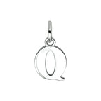 hanger letter zilver gerhodineerd
