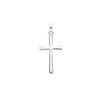 hanger kruis 26 mm zilver gerhodineerd