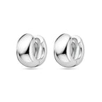 Creolen 15 mm rhodiniertes Silber