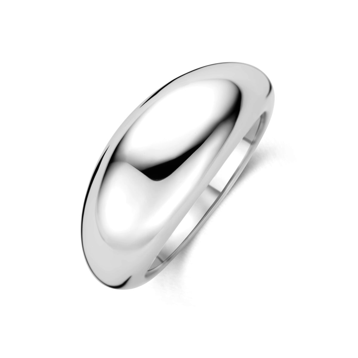 Ring Ballon rhodiniert Silber