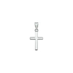 hanger kruis zilver gerhodineerd