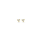 Ohrstecker Diamant 0,04 ct (2x 0,02 ct) h p1 14K Gelbgold