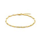 Armband Ionenplattierung 2,5 mm 19 + 2 cm Edelstahl
