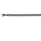 gourmette geslepen 7,0 mm ion plating edelstaal