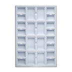opmaaktray carrousel 330 x 220 mm wit pos materialen