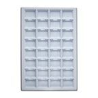 opmaaktray carrousel 330 x 220 mm wit pos materialen