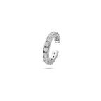 ear cuff zirkonia 14,5 mm zilver gerhodineerd