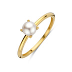 Ring Perle 14K Gelbgold
