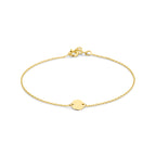 Armband Kreis 18,5 cm 14K Gelbgold