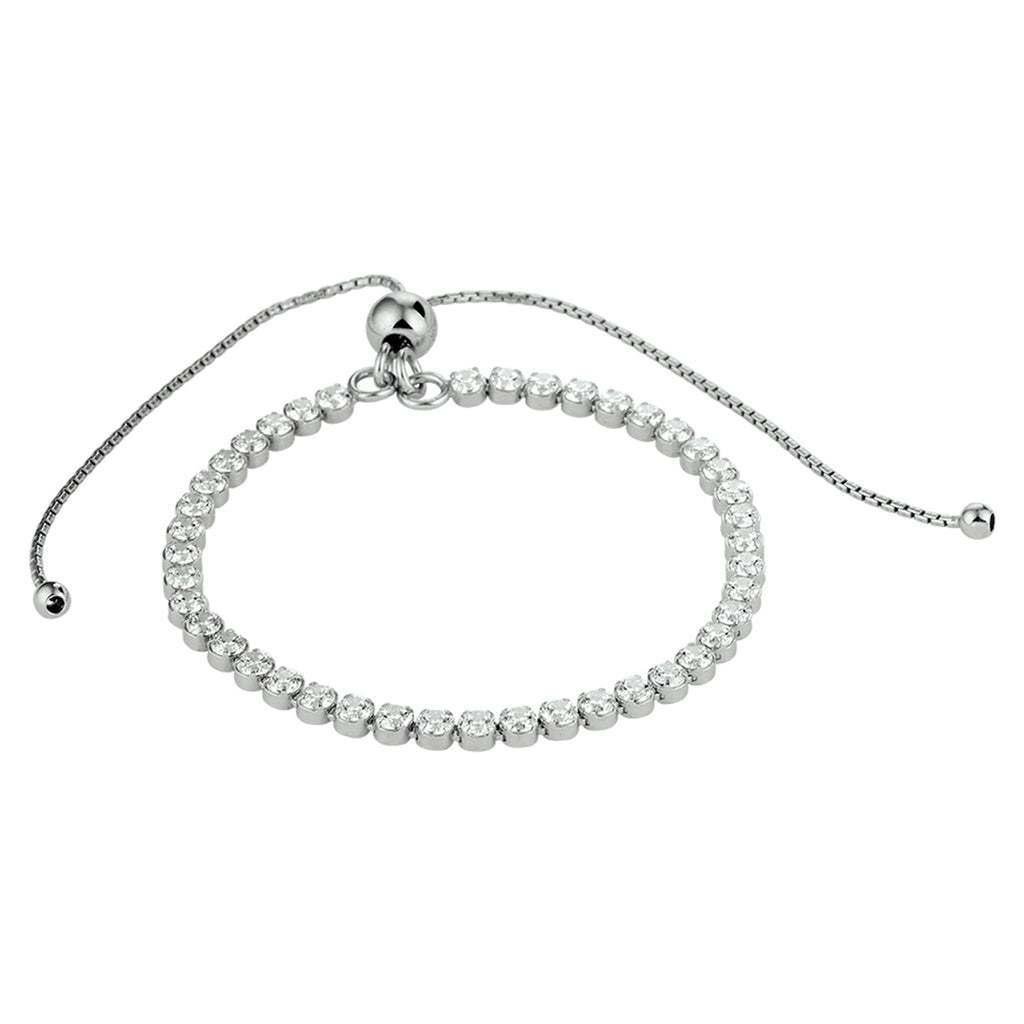 Armband Zirkonia 14 - 27 cm Silber rhodiniert