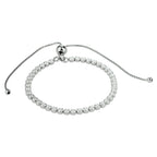 Armband Zirkonia 14 - 27 cm Silber rhodiniert