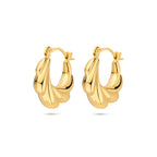 oorringen 19 mm 14K geelgoud