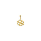Anhänger Sternzeichen Diamant H SI 14K Gelbgold