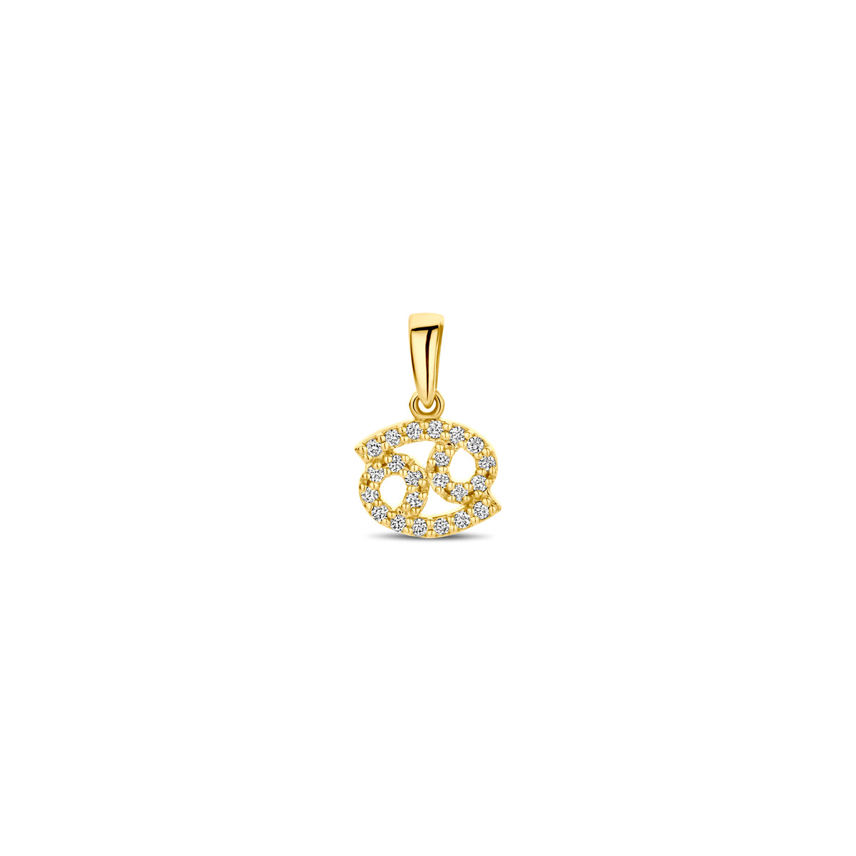 Anhänger Sternzeichen Diamant H SI 14K Gelbgold