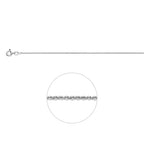 anker plat 1,2 mm 14K witgoud
