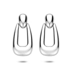 Ohrhänger 32,5 mm rhodiniertes Silber