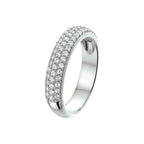 Ring Zirkonia Silber rhodiniert