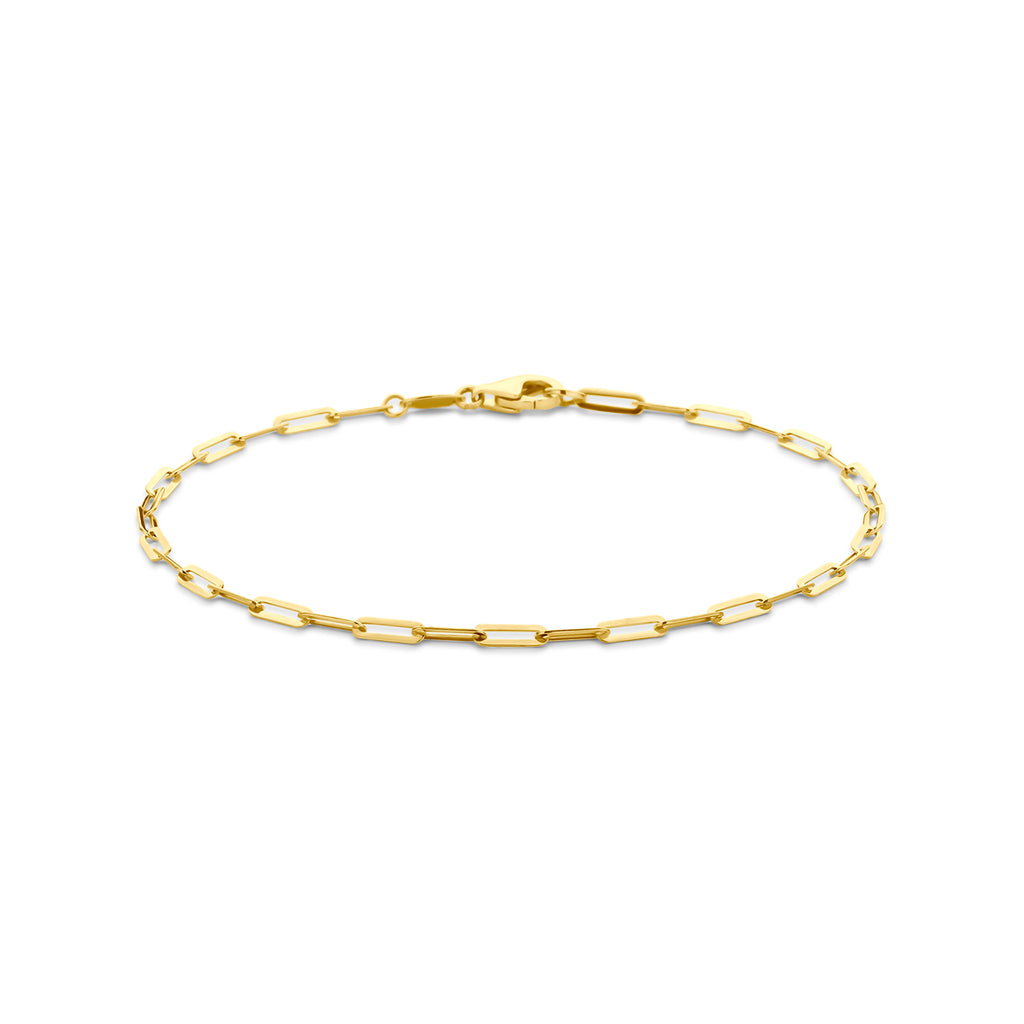 9kt Armband 2,1 mm 19 cm 9Kt Gelb
