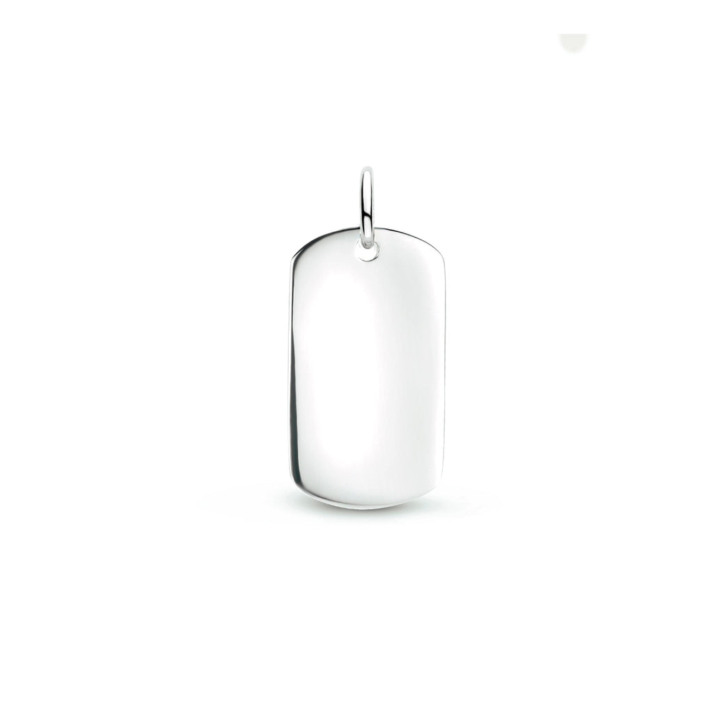 Gravuranhänger Silber rhodiniert