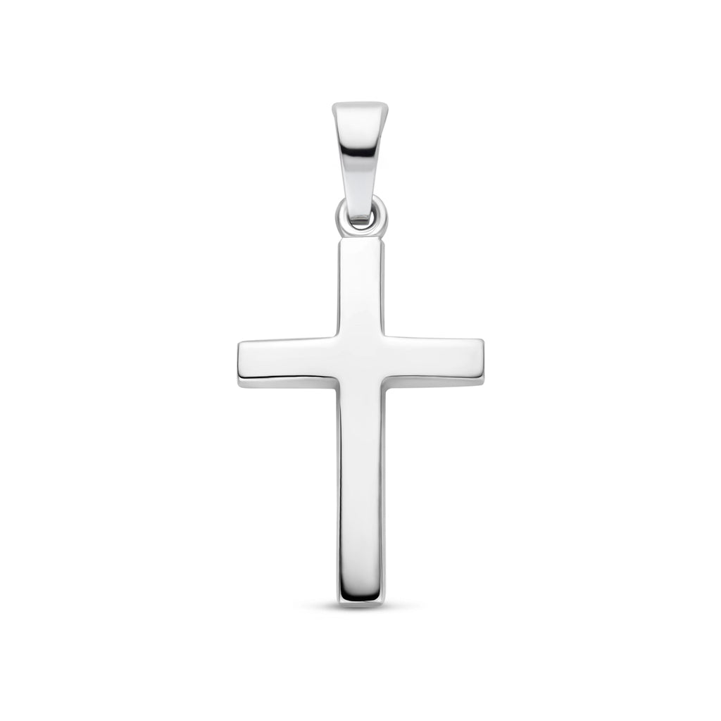 hanger kruis zilver gerhodineerd