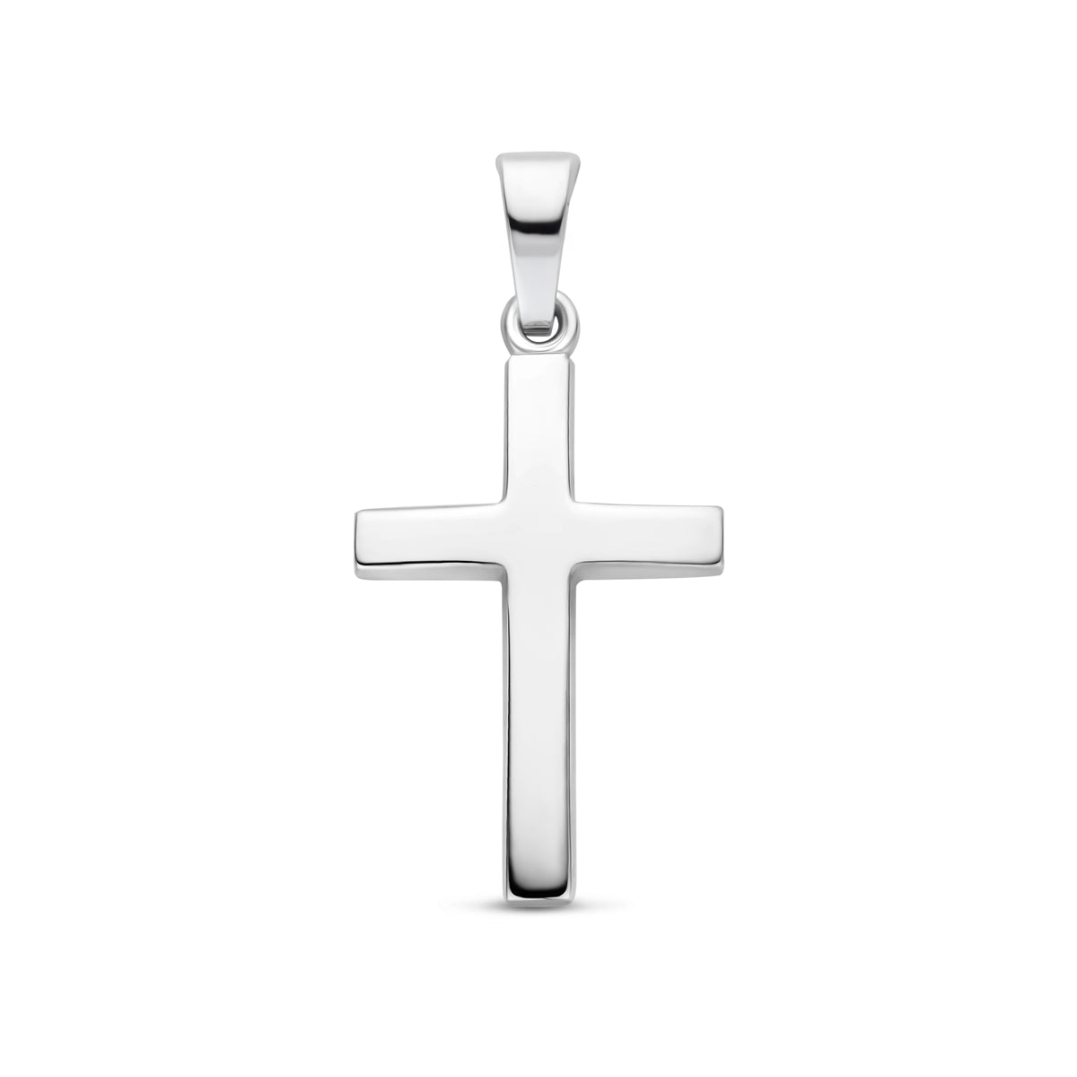 hanger kruis zilver gerhodineerd