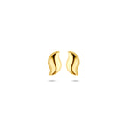 Ohrstecker 8 mm 14K Gelbgold
