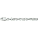 Armband Falkenauge 4,0 mm 19 cm silberweiß