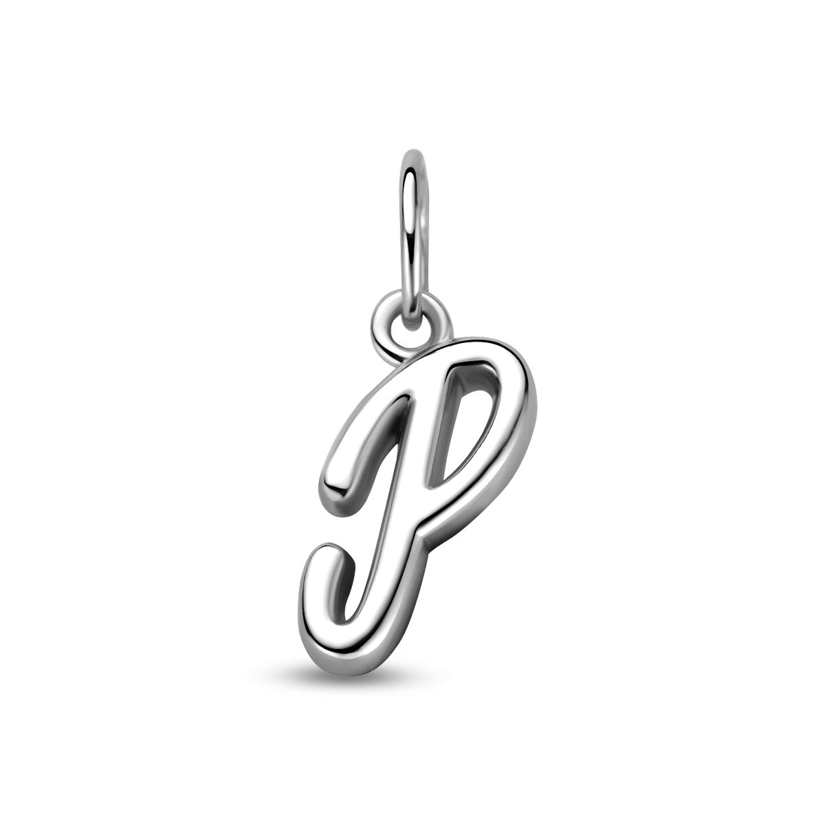 hanger letter zilver gerhodineerd
