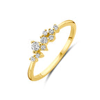9k ring zirkonia 9K geel